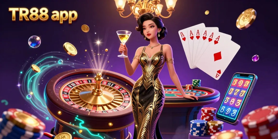 Play and win big with the TR88 app through exclusive games and jackpots.