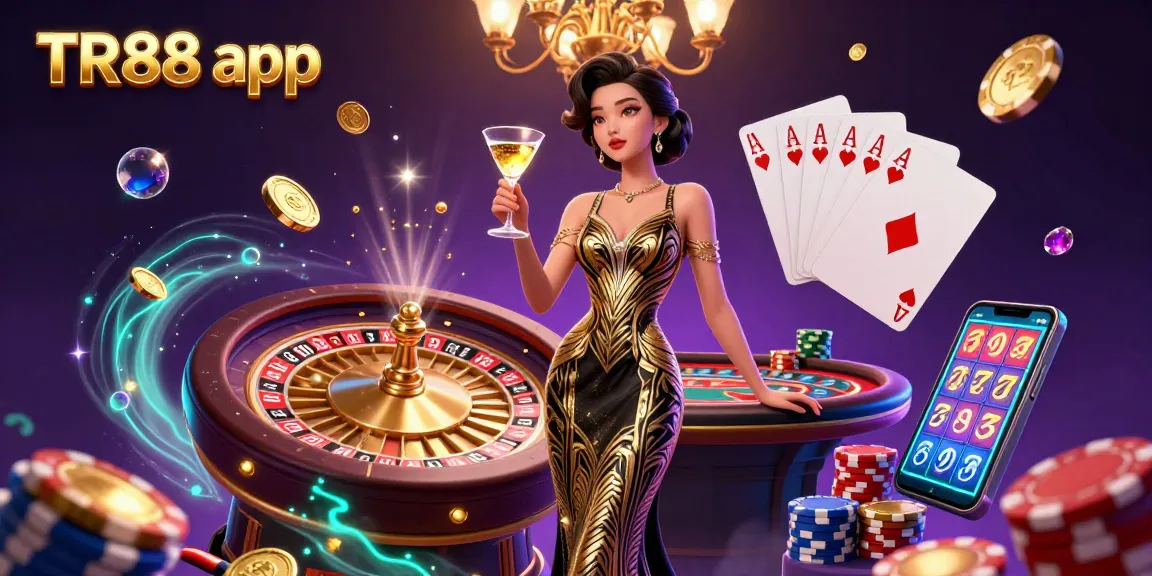 Play and win big with the TR88 app through exclusive games and jackpots.