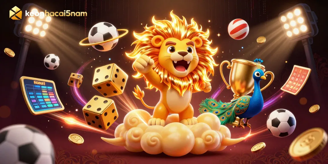 Betting on keonhacai5nam involves dynamic sports action, casino vibes, and thrilling engagement.