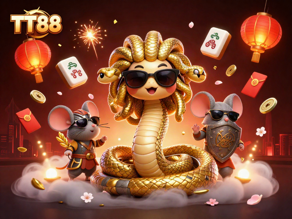 Join Medusa and friends for an exciting TT88 casino adventure with captivating gambling elements.