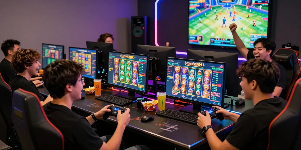 Players enjoying garuda303 slot games in an exciting gaming environment.