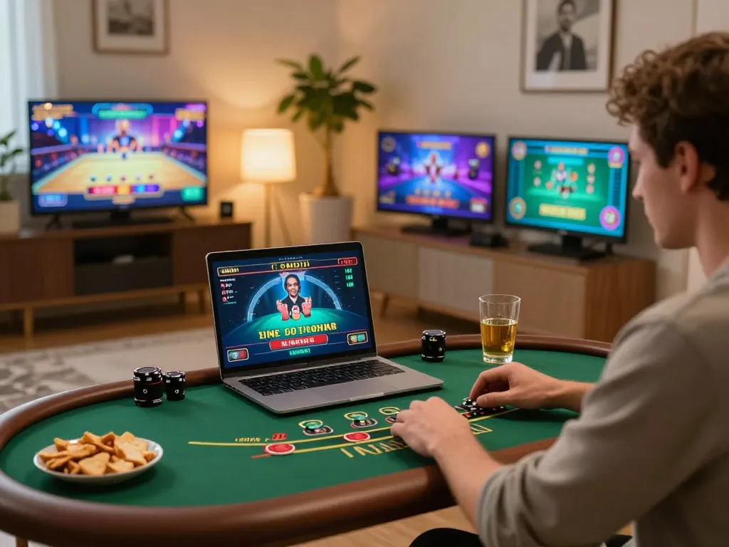 Experience live dealer action at https://l567.tech/ in a cozy home setup with engaging online blackjack.