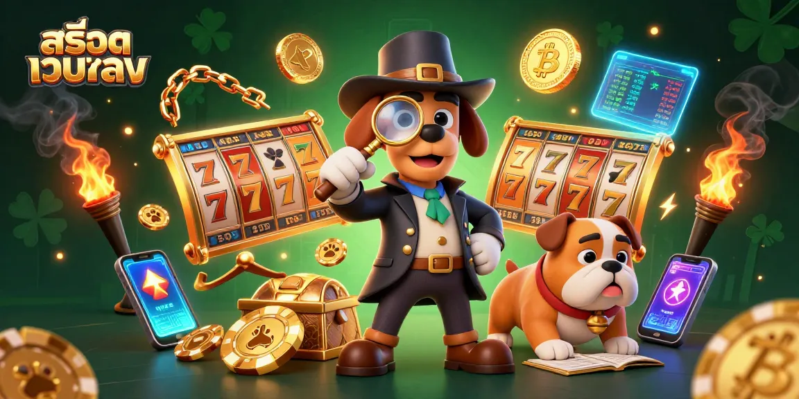 Play slots at สล็อตเว็บตรง while exploring golden treasures and cryptocurrency elements.