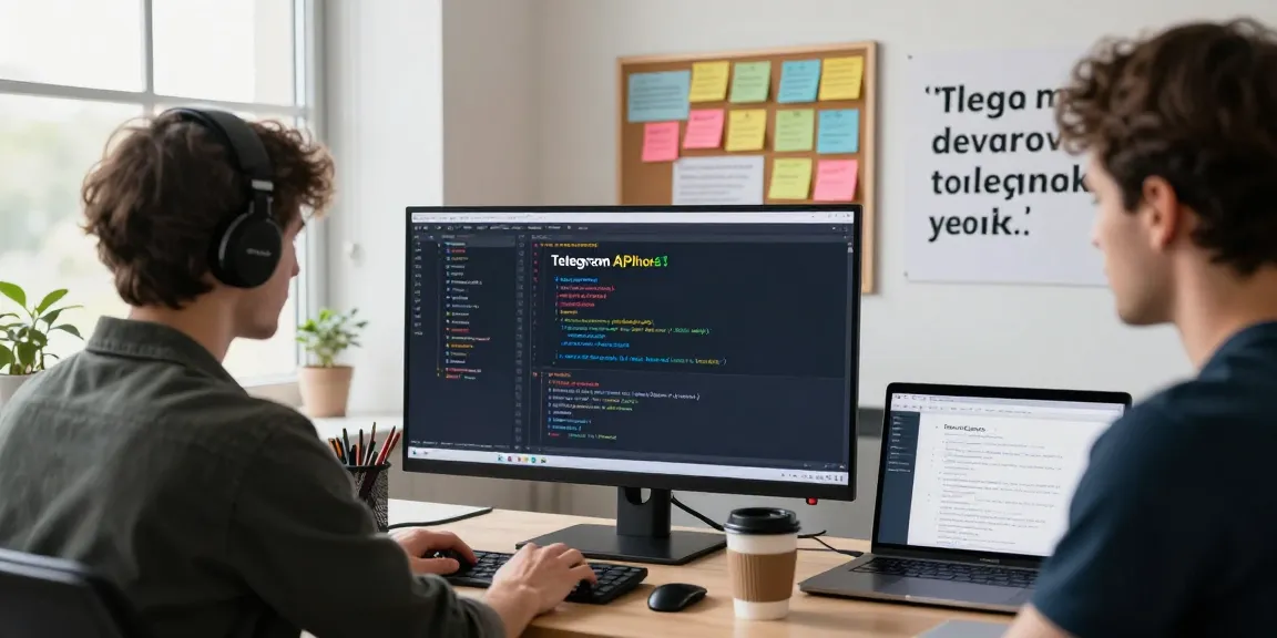 Explore advanced coding at a modern workspace featuring telegram官网 integrations and innovative design.