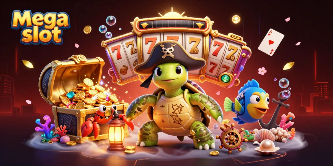 Spinning mega slot yang menguntungkan dengan simbol slot, membantu menghasilkan kemenangan dalam permainan kasino.