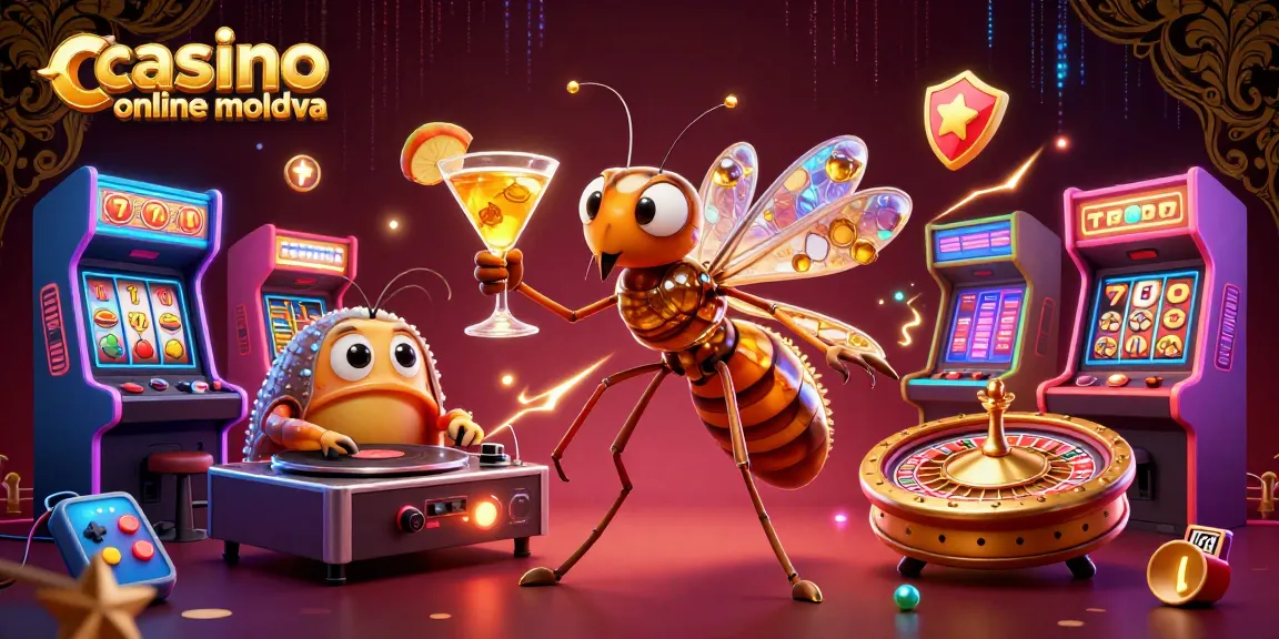 Sloturi online captivante la casino online moldova cu simboluri strălucitoare și atmosfere electrizante.