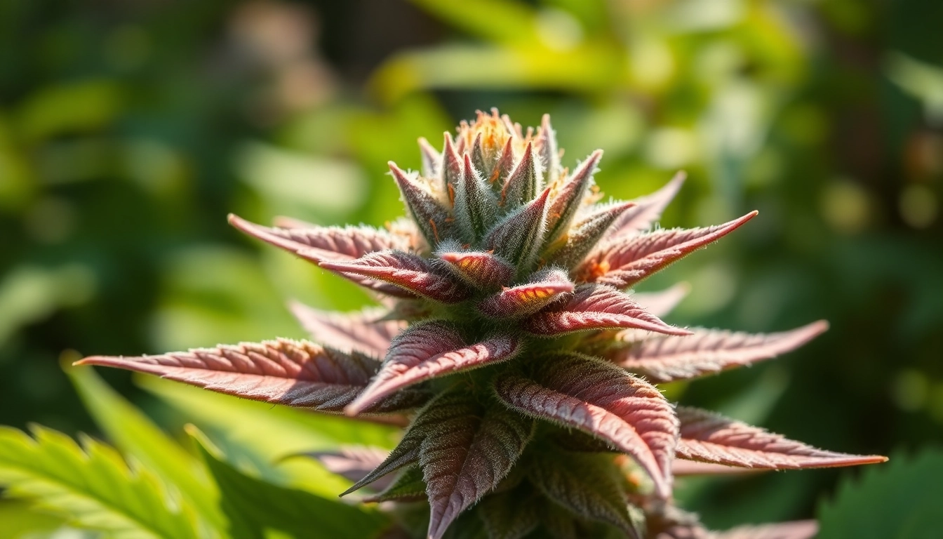 Miami runtz strain flower showcasing vibrant colors and smooth texture in a natural setting.