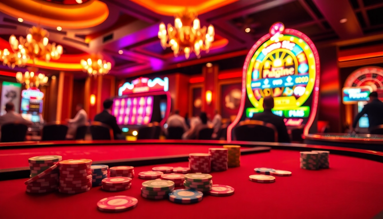 Experience demo slot pragmatic excitement in a luxurious casino setting full of vibrant games and engaged players.